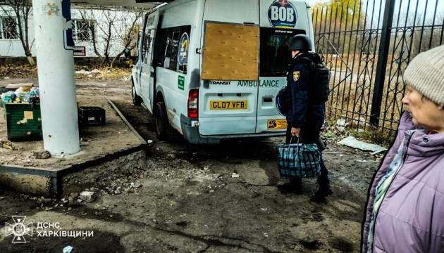 З Куп’янського та Борівського напрямків евакуювали ще 76 осіб.