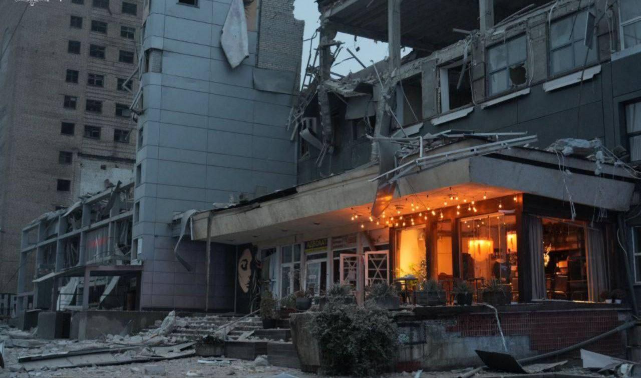 Three people lost their lives due to a Russian missile strike on a medical center in Zaporizhzhia.