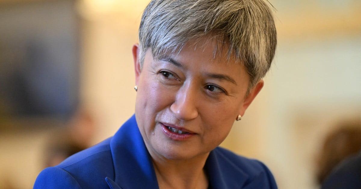 Australia's Foreign Minister Penny Wong has arrived in Kyiv.