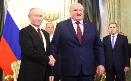 Путин и Лукашенко